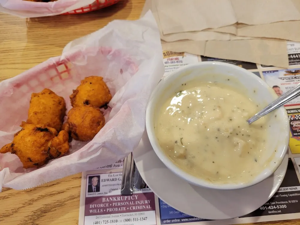 Clam Cakes & Clam Chowder