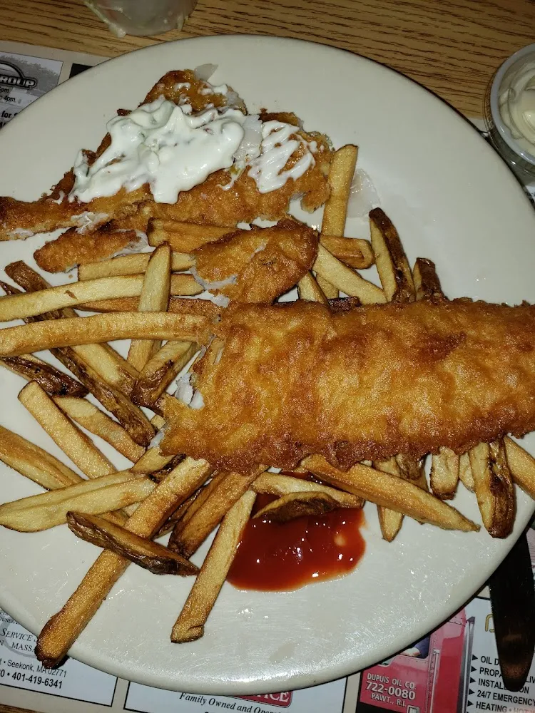 Fish and Chips with Popcorn Clams